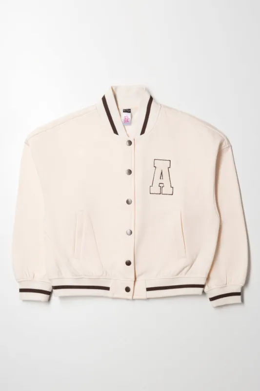 Baseball Jacket Peach sold by Ackermas