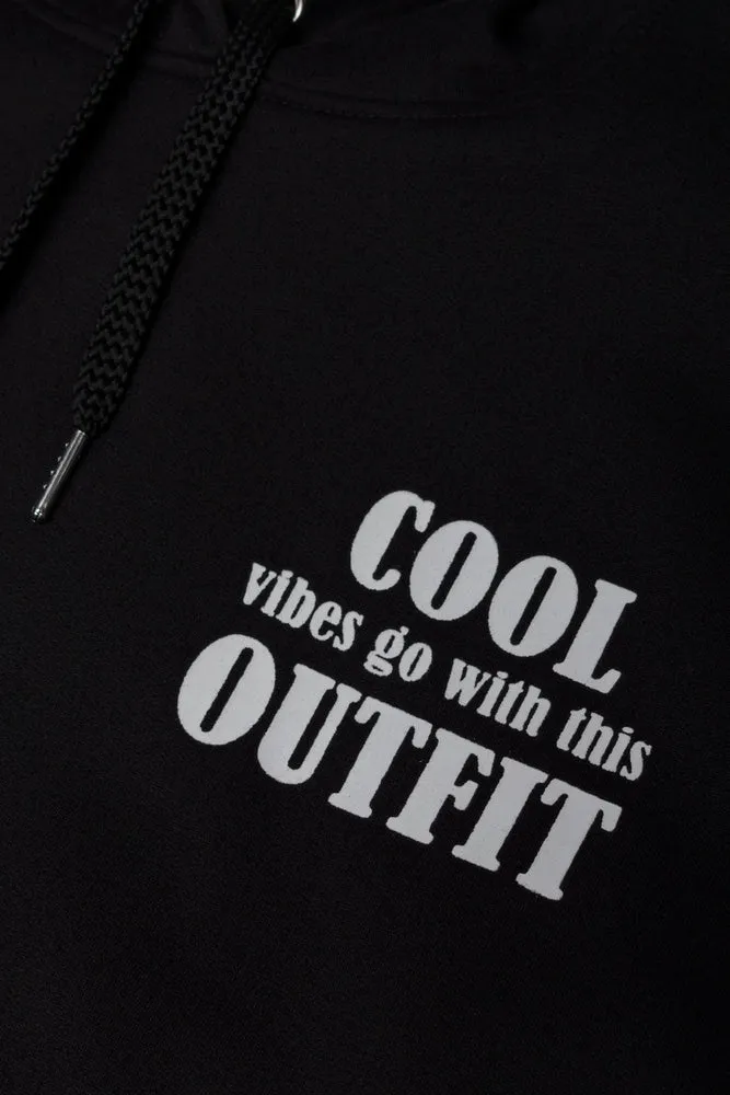 Oversized Hoodie Black sold by Ackermas product image thumbnail 2