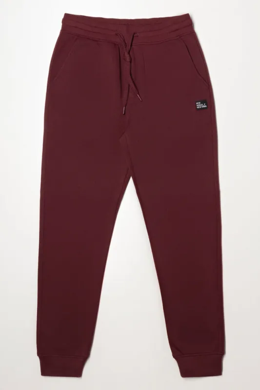 Trackpants Burgundy sold by Ackermas