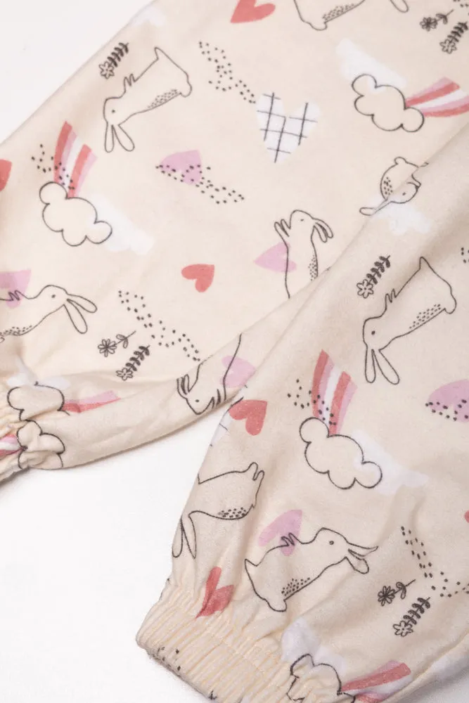 Bunny Pyjamas Set Pink sold by Ackermas product image thumbnail 3