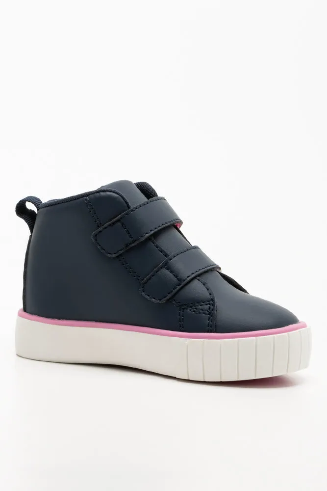 High Top Sneakers Navy sold by Ackermas product image thumbnail 2