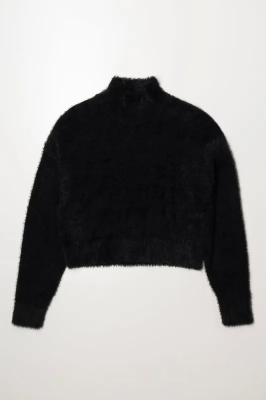 Fluffy Jersey Black sold by Ackermas