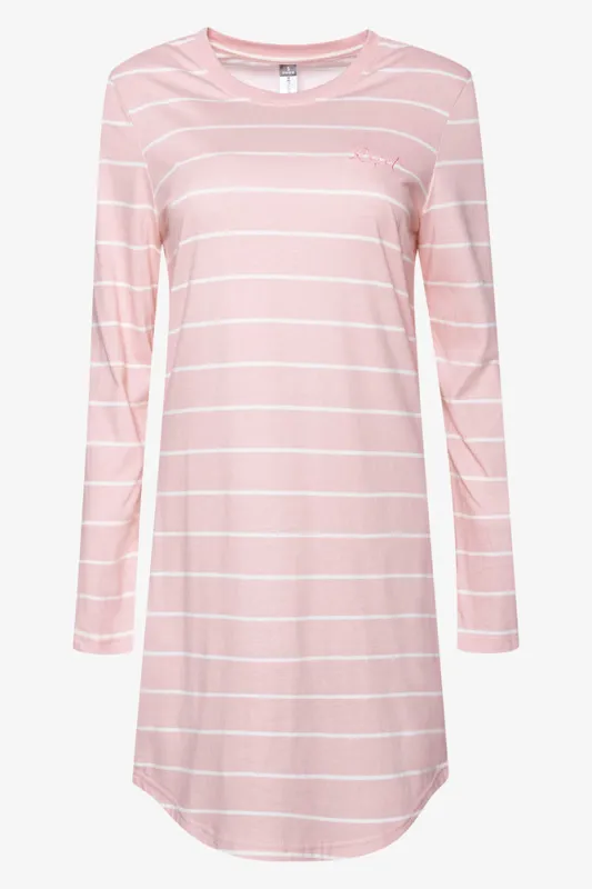 Striped Sleepshirt Pink sold by Ackermas
