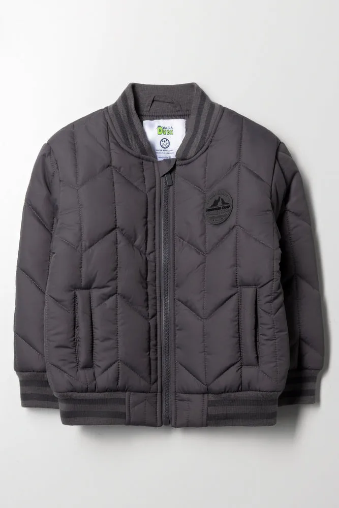 Bomber Jacket Grey sold by Ackermas