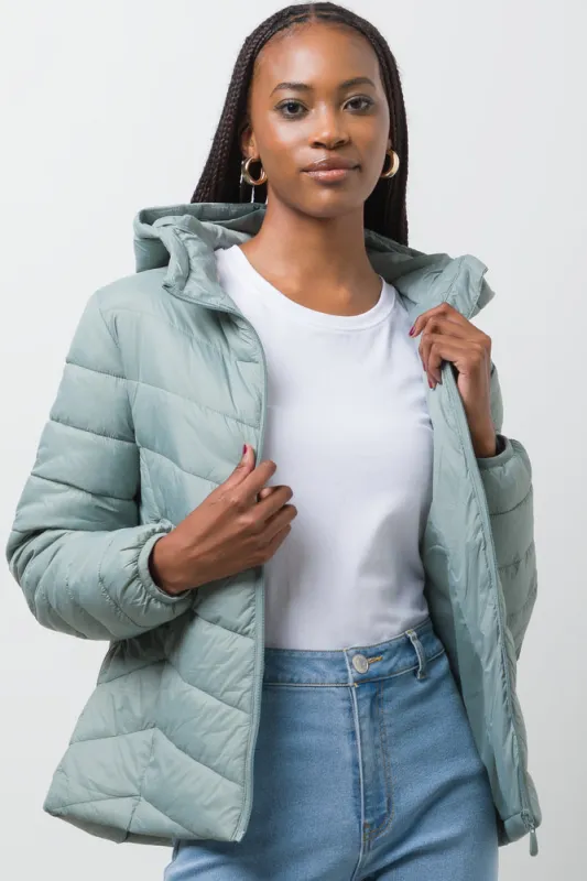 Puffer Jacket Sage sold by Ackermas