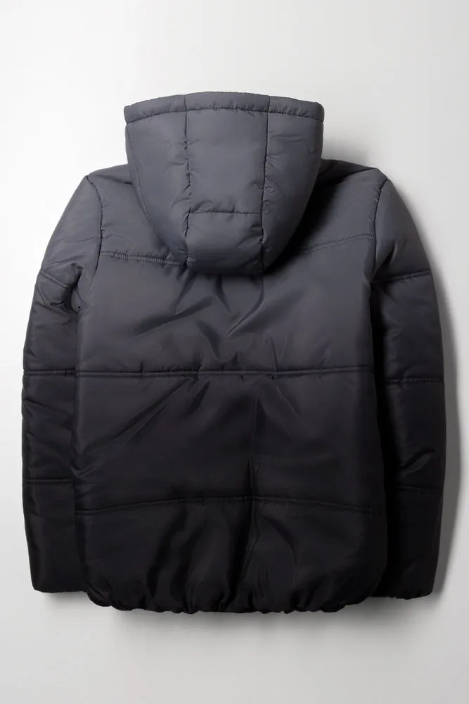 Puffer Jacket Black sold by Ackermas product image thumbnail 3