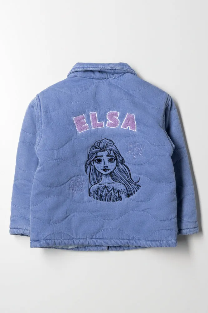 Frozen Quilted Jacket Blue sold by Ackermas product image thumbnail 4