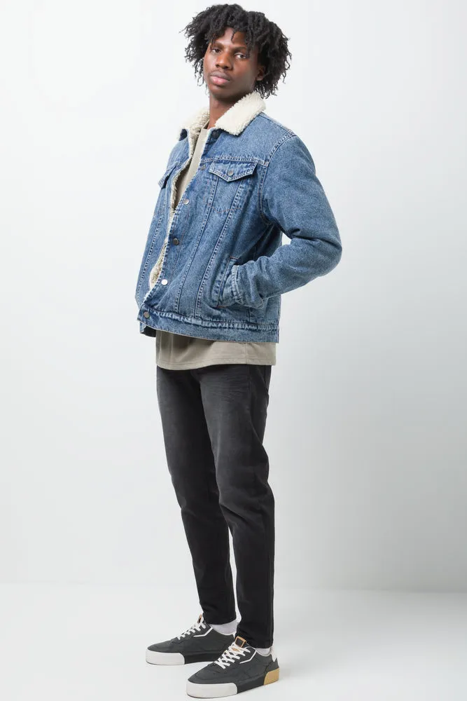 Denim Jacket Blue sold by Ackermas product image thumbnail 2