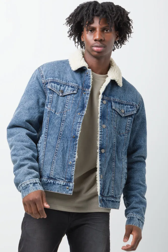 Denim Jacket Blue sold by Ackermas