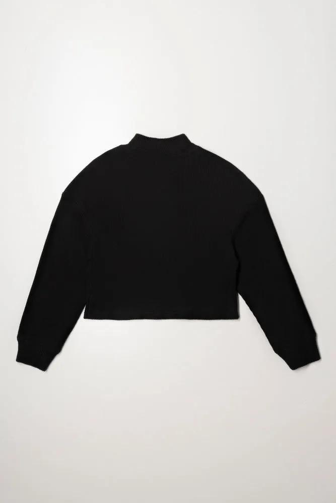 Bell Sleeve Top Black sold by Ackermas product image thumbnail 3