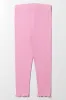 Rib Leggings Pink sold by Ackermas