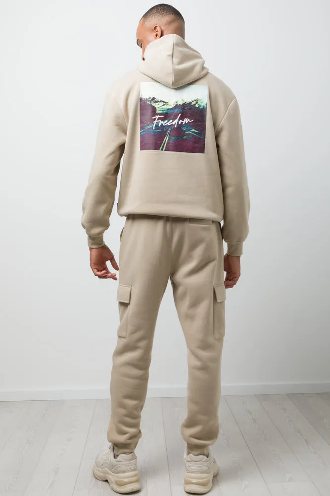 Cargo Joggers Natural sold by Ackermas product image thumbnail 4