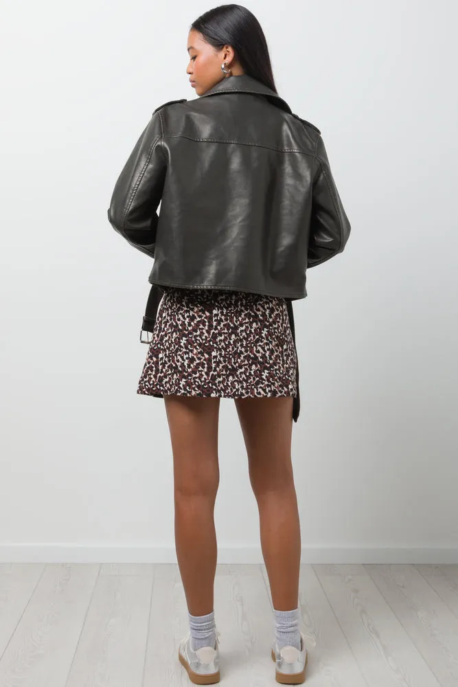 Biker Jacket Dark Grey sold by Ackermas product image thumbnail 3