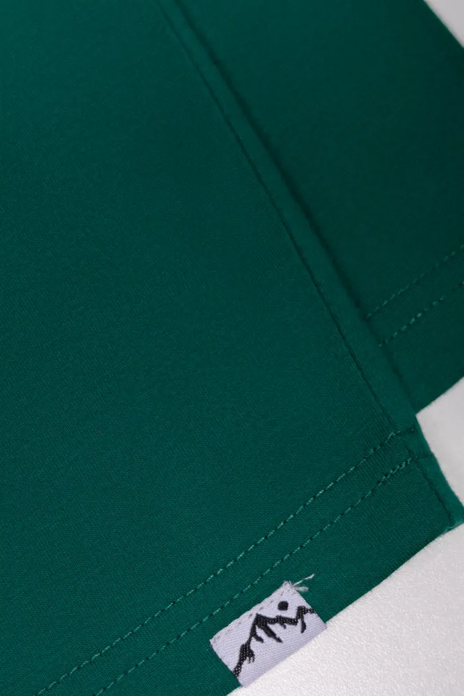 Long Sleeve T-Shirt Dark Green sold by Ackermas product image thumbnail 2