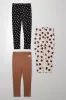 3 Pack Leggings Natural And Black sold by Ackermas