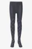 2 Pack Floral Tights Burgundy And Grey sold by Ackermas