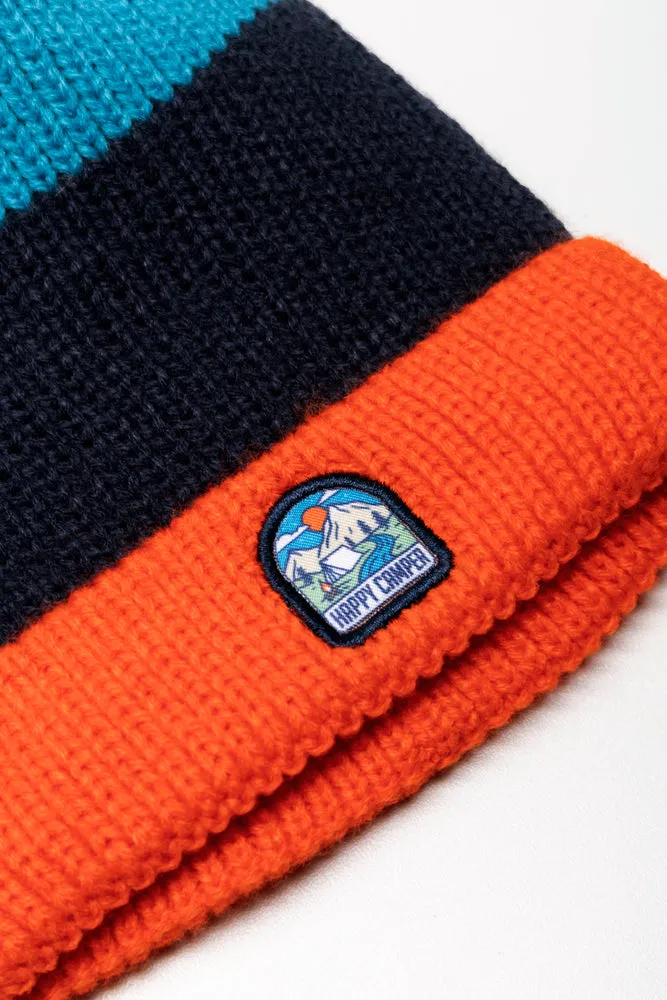 Beanie Blue & Orange sold by Ackermas product image thumbnail 2