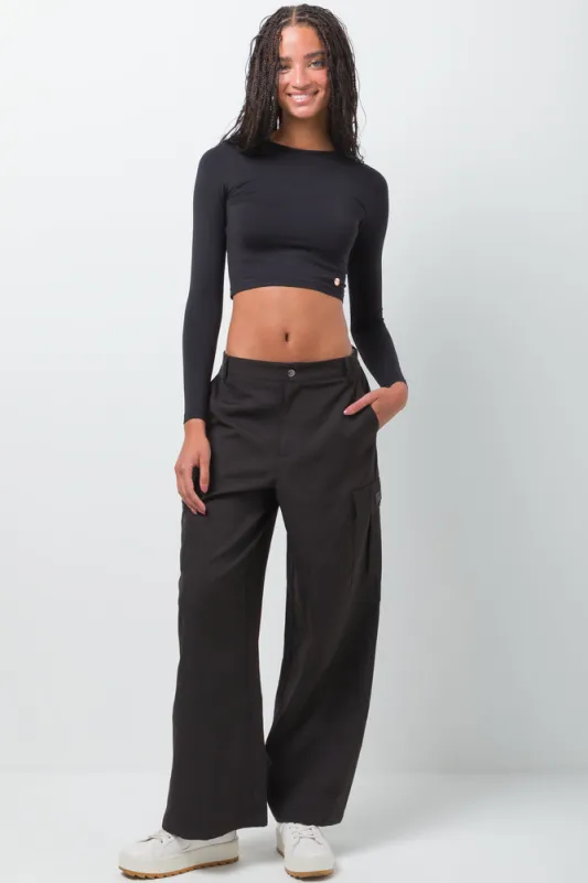 Cargo Pants Black sold by Ackermas