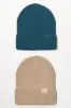 2 Pack Beanies Blue & Natural sold by Ackermas