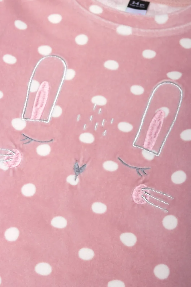 Bunny Pyjama Set Pink sold by Ackermas product image thumbnail 2