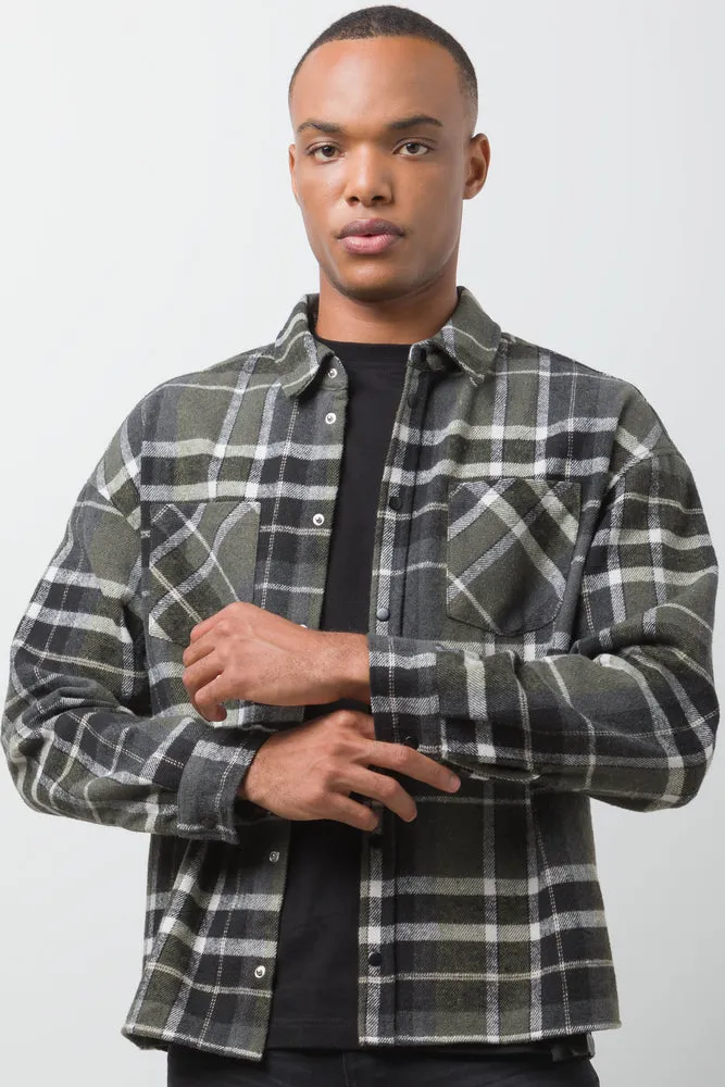 Flannel Shirt Green sold by Ackermas