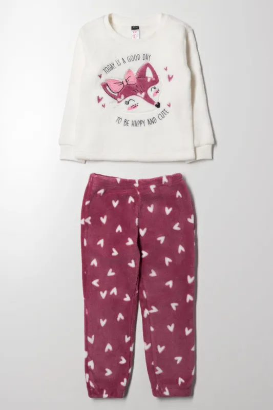 Fox Pyjama Set Cream sold by Ackermas