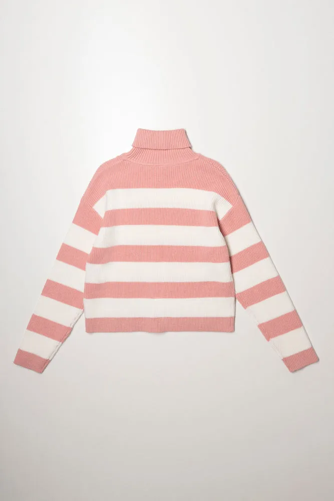 Poloneck Pink And White sold by Ackermas product image thumbnail 3