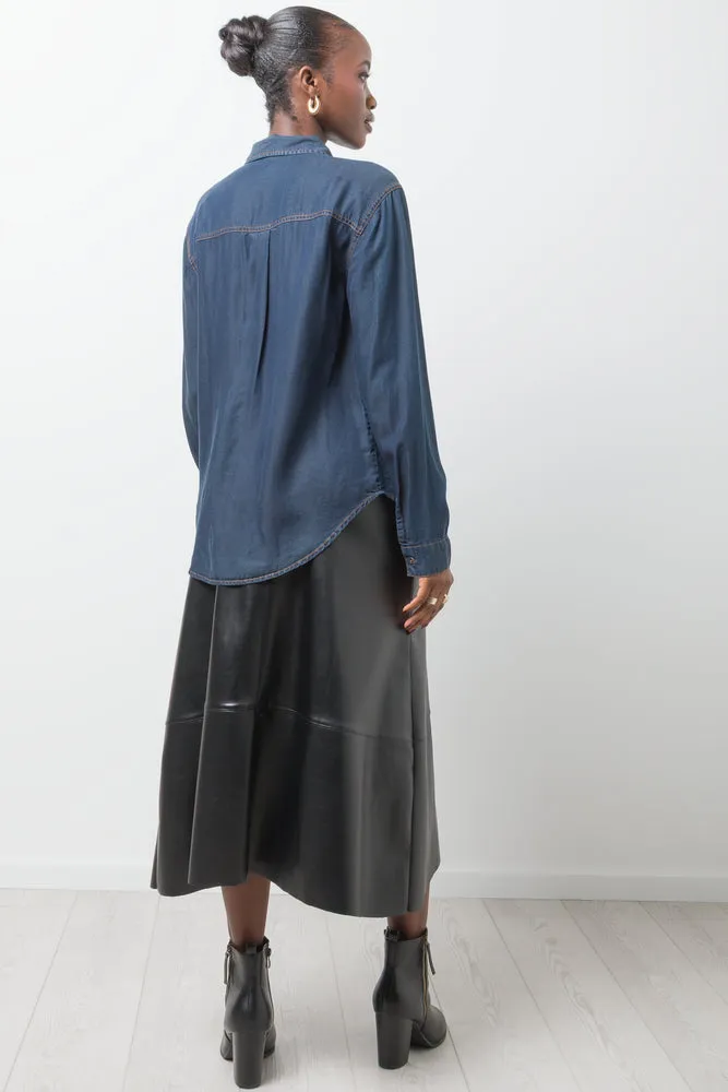 Denim Shirt Blue sold by Ackermas product image thumbnail 3