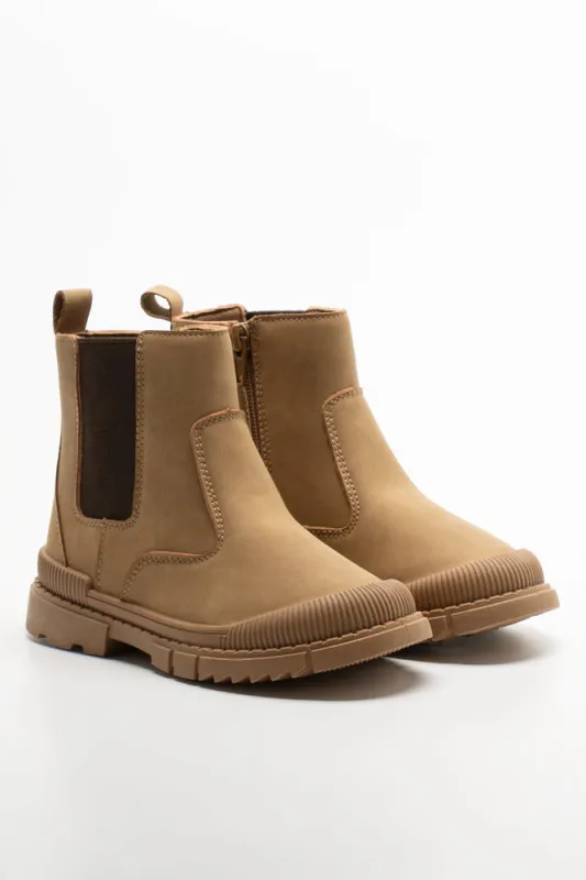 Chelsea Boots Tan sold by Ackermas