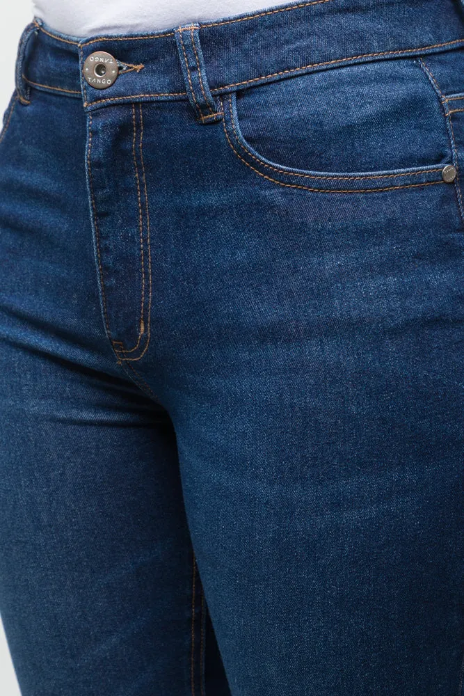 High Rise Skinny Denim Jeans Blue sold by Ackermas product image thumbnail 5