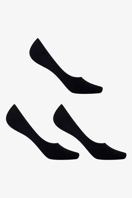 3 Pack Foot Liner Socks Black sold by Ackermas