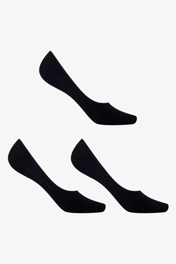 3 Pack Foot Liner Socks Black sold by Ackermas