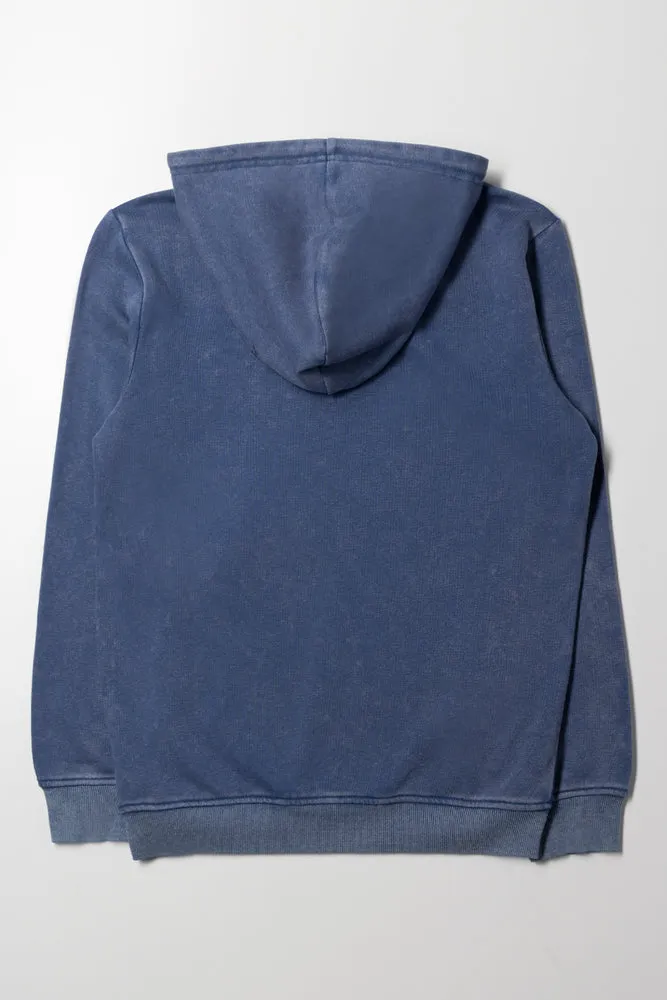 Hooded Tracktop Navy sold by Ackermas product image thumbnail 3