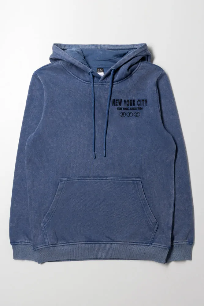 Hooded Tracktop Navy sold by Ackermas