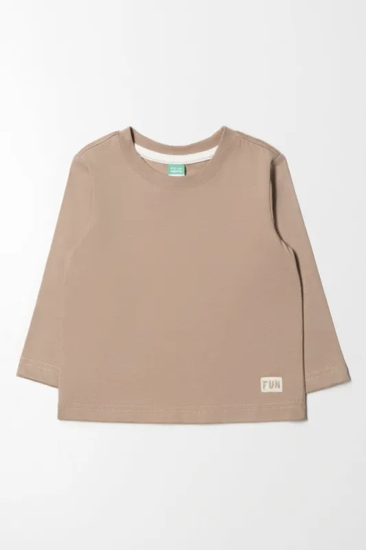 Long Sleeve T-Shirt Natural sold by Ackermas