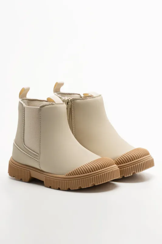 Chelsea Boots Cream sold by Ackermas