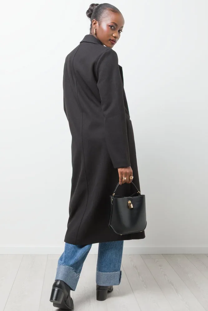 Melton Coat Black sold by Ackermas product image thumbnail 3