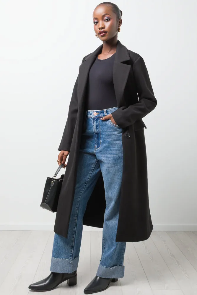 Melton Coat Black sold by Ackermas product image thumbnail 2