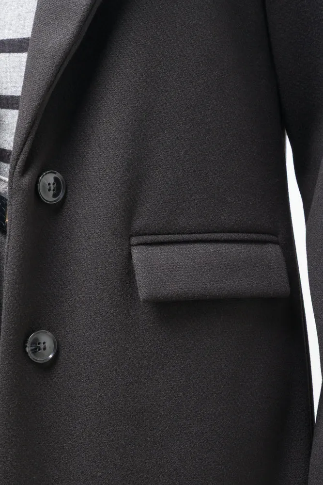 Melton Coat Black sold by Ackermas product image thumbnail 4