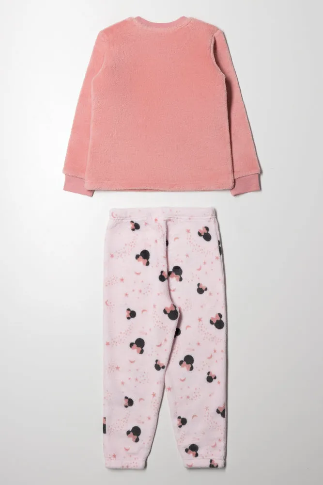 Minnie Mouse Fleece Set Pink sold by Ackermas product image thumbnail 4