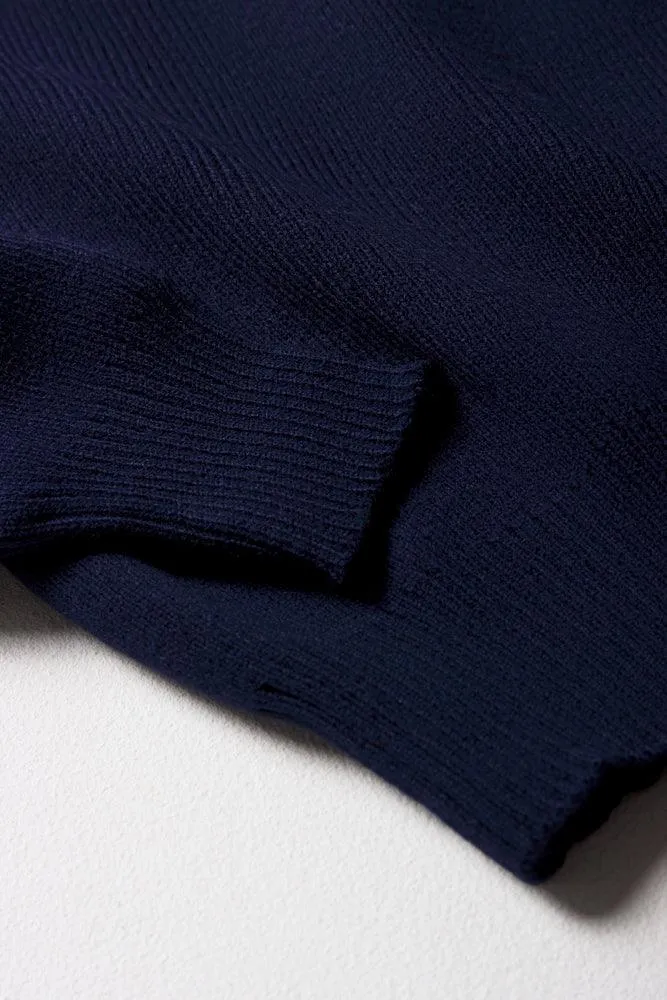 Unisex Primary School Long Sleeve Jersey Navy sold by Ackermas product image thumbnail 3