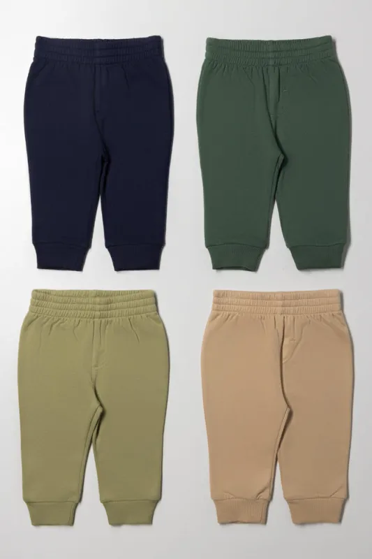 4 Pack Trackpants Navy, Natural And Green sold by Ackermas
