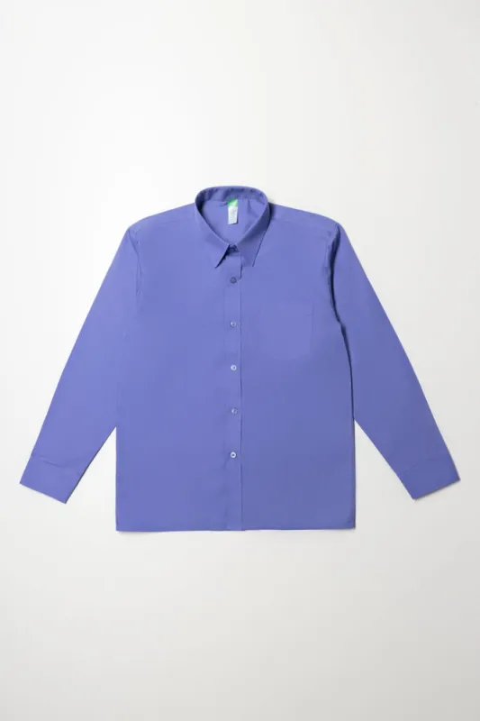 Primary School Long Sleeve Shirt Blue made by Ackermas