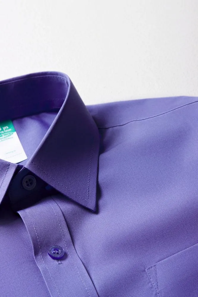 Unisex Primary School Long Sleeve Collar Shirt Blue Toughees sold by Ackermas product image thumbnail 2