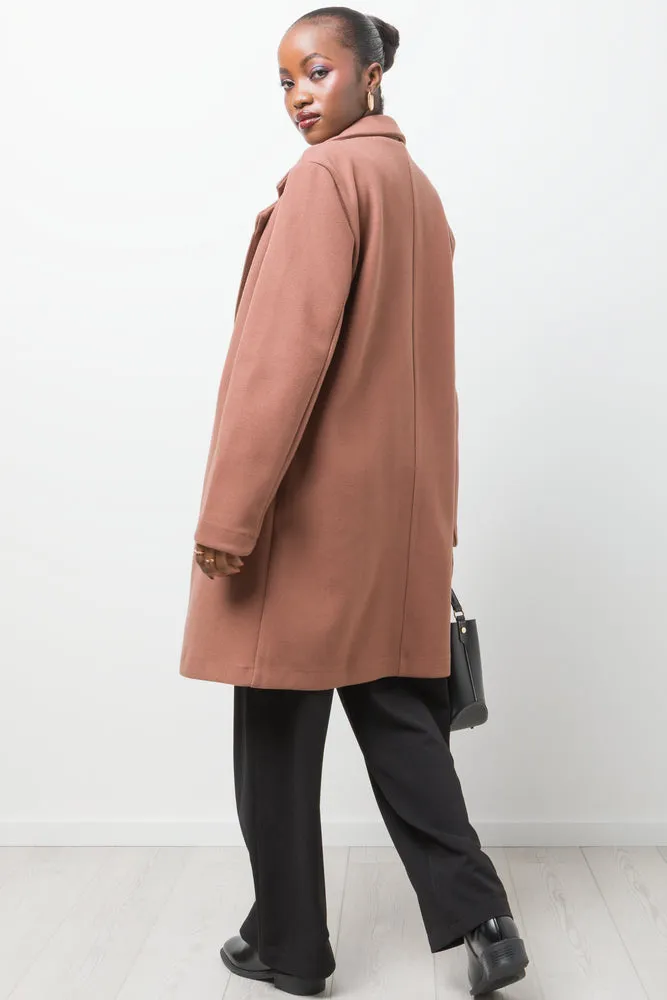 Unlined Melton Coat Natural sold by Ackermas product image thumbnail 3
