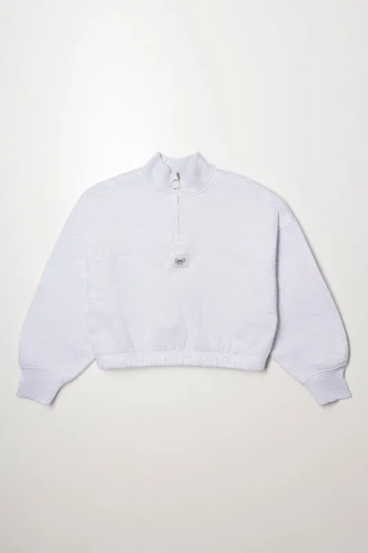 Quarter Zip Tracktop Grey sold by Ackermas