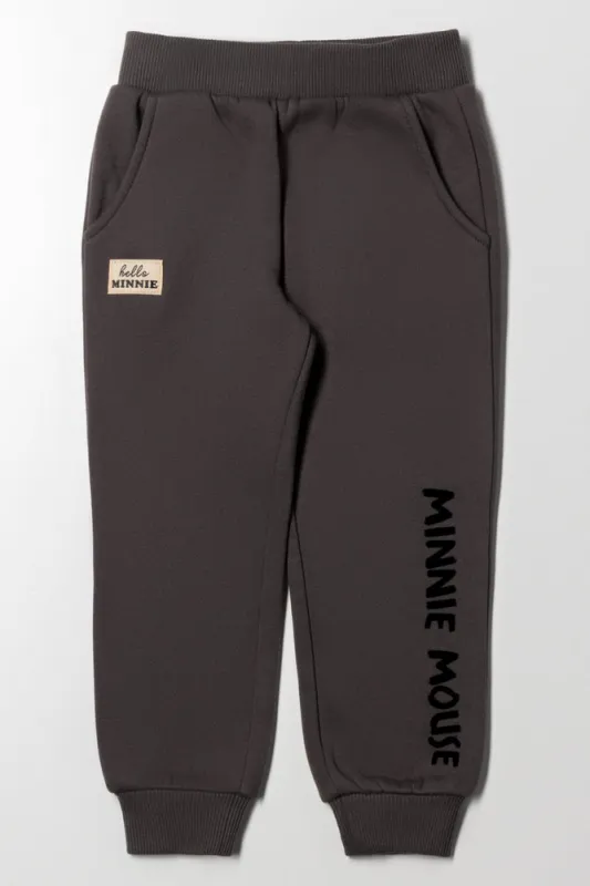 Minnie Mouse Trackpants Dark Grey sold by Ackermas