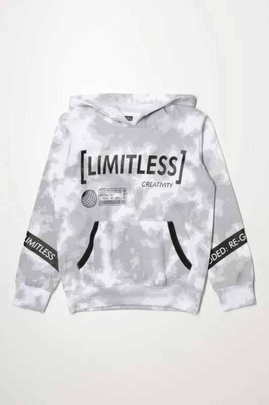 Limitless Hoodie Grey sold by Ackermas