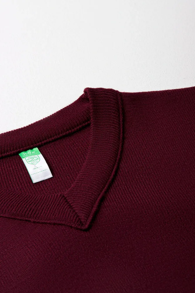 Primary School Long Sleeve Jersey Maroon sold by Ackermas product image thumbnail 2