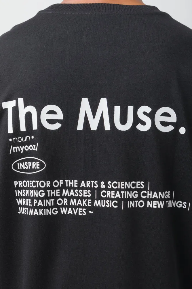 Long Sleeve T-Shirt Black sold by Ackermas product image thumbnail 4